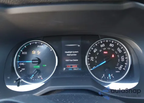 2021 Toyota Rav4 Hybrid Xle из США, поврежденный, VIN 4T3RWRFV1MU022703